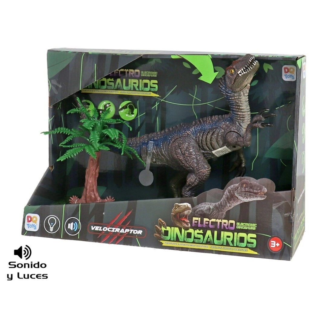 IGRAČKA DINOSAURUS 32 CM SA ZVUKOM I SVETLOM GERIMPORT