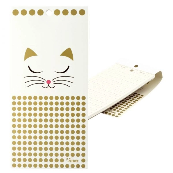 BLOK NOTES PYLONES MAGNETIQUE - WHITE CAT