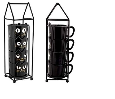 ŠOLJE CAT HOUSE PYLONES 34973 BK CAT