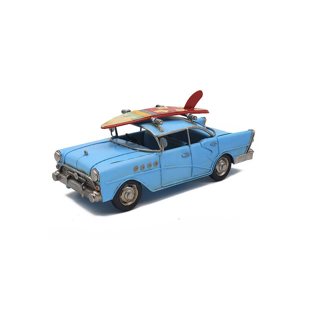 UKRASNA FIGURA LESSER BLUE CAR WITH SURFBOARD LP48843A