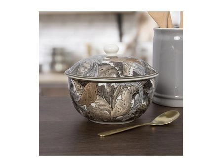 POSUDA LESSER ACANTHUS BOWL W/LID 13CM LP95092A