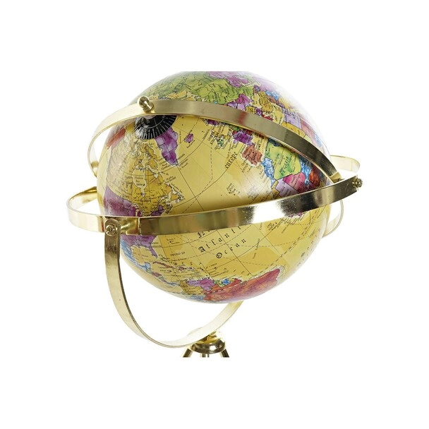 GLOBUS ITEM METAL 30X30X50 BALL 20CM. GOLDEN