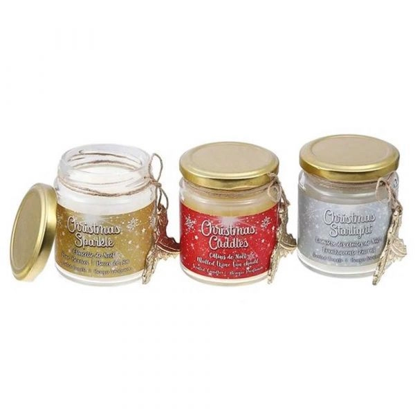 SVIJEĆA ITEM WAX GLASS 6,5X6,5X8 120 GR, 3 MOD.