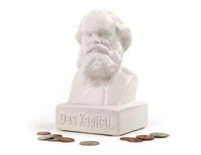 KASICA ZA NOVAC KLIKERMAT KARL MARX PB20