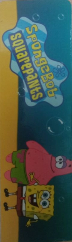 BOOKMARKER SPOONGE BOB BLUE