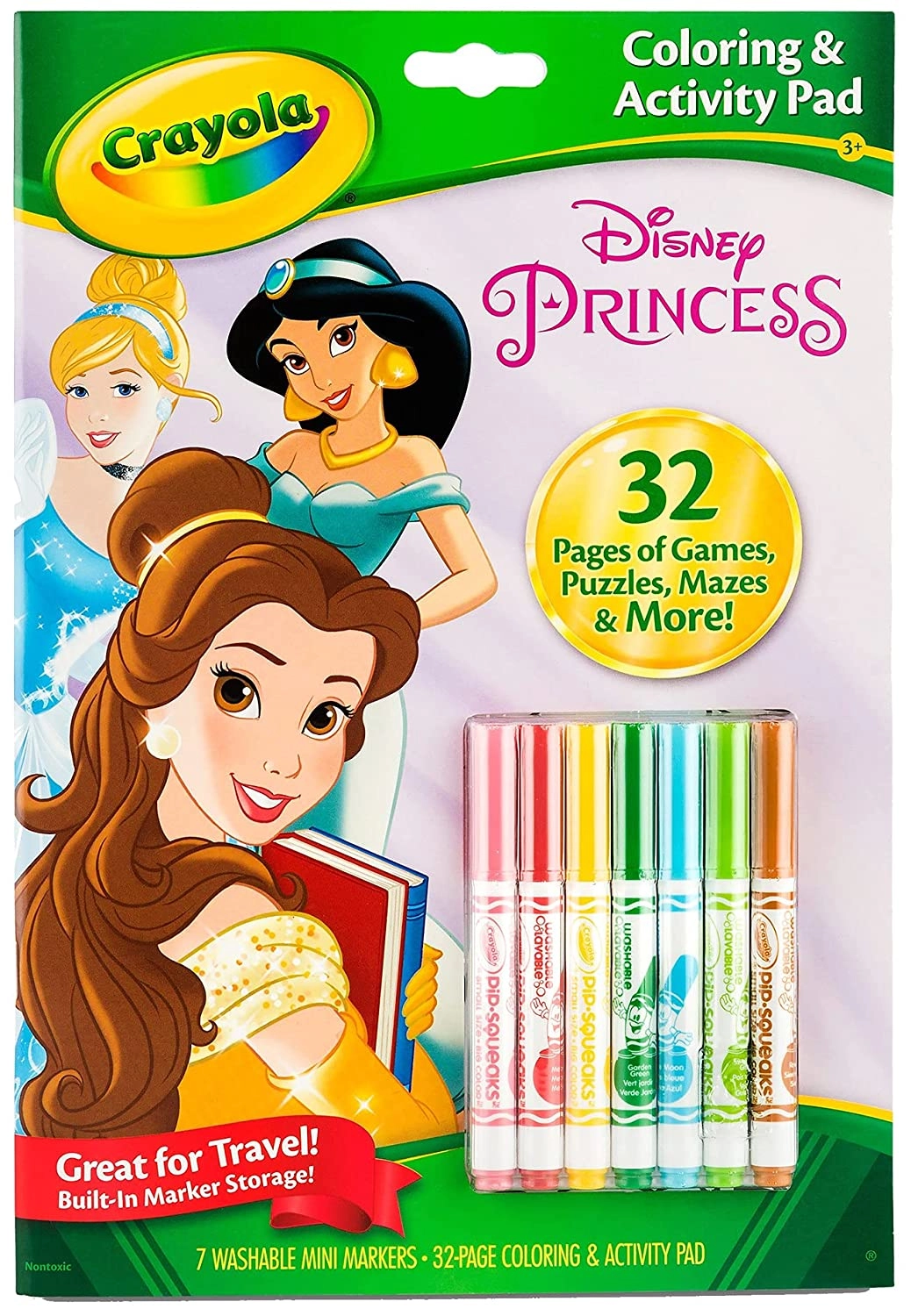 BOJANKA I STIKERI CRAYOLA DISNEY PRINCESS 04-0202