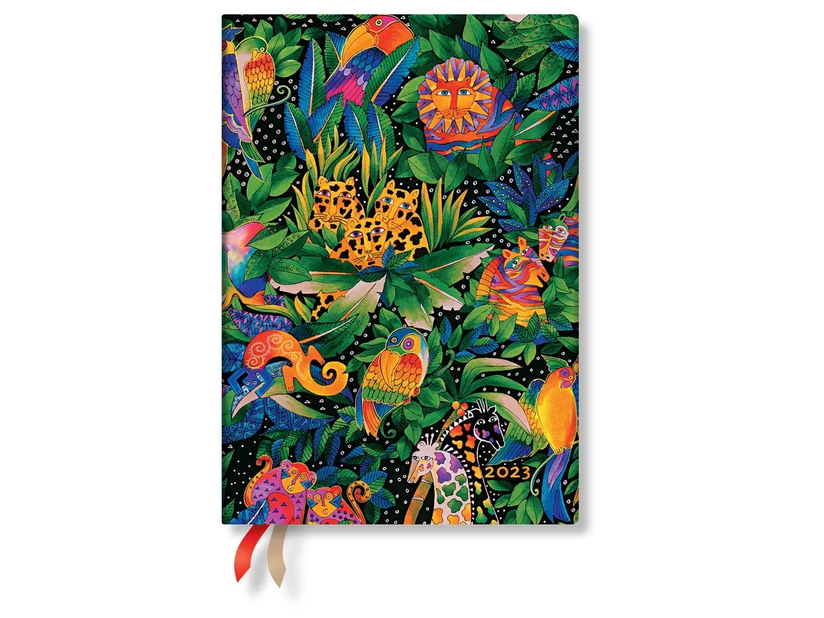 ROKOVNIK PAPERBLANKS AGENDA JUNGLE SONG 2023 FD8487 MIDI