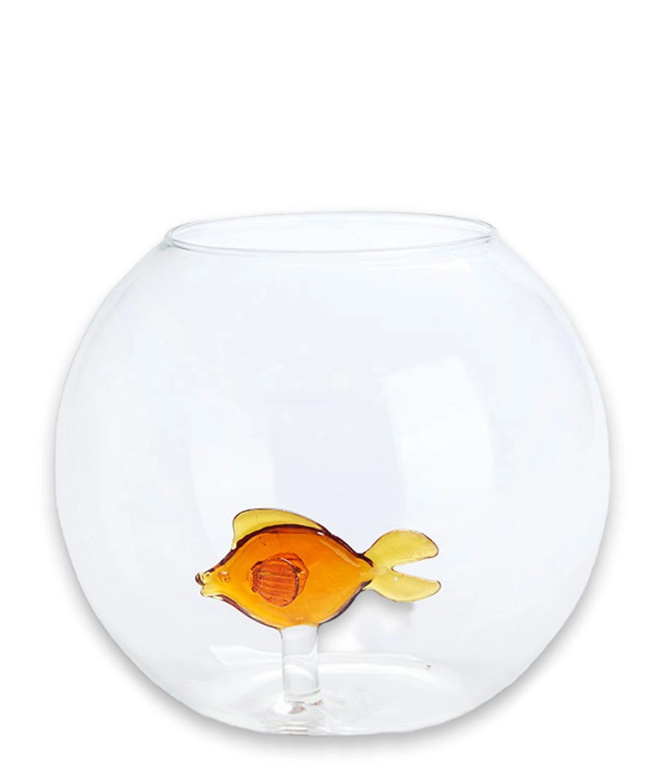 VAZA BALVI FISH AMBAR BOROSILICATO 27230