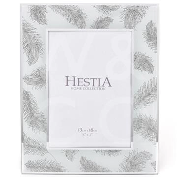 RAM ZA SLIKE 13X18 WIDDOP HESTIA PHOTO GREY FEATHERS PRINT HE1801F47