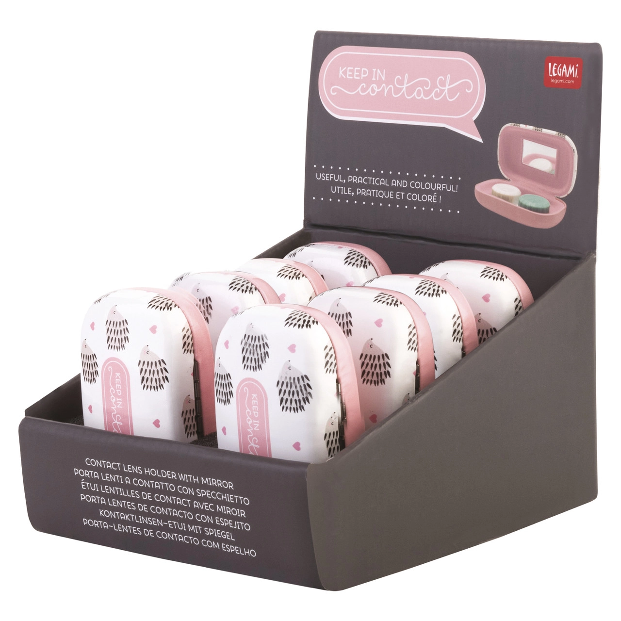 KUTIJA ZA SOČIVA LEGAMI KEEP IN CONTACT KCKIT2