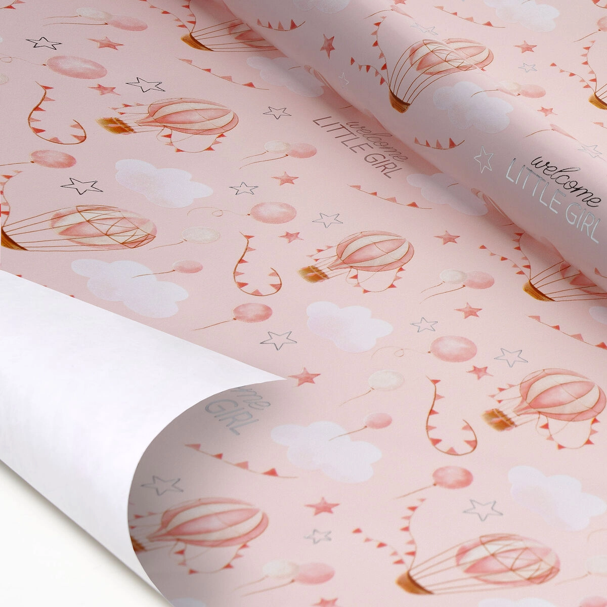 UKRASNI PAPIR LEGAMI BABY BORN - GIRL WRAP0036