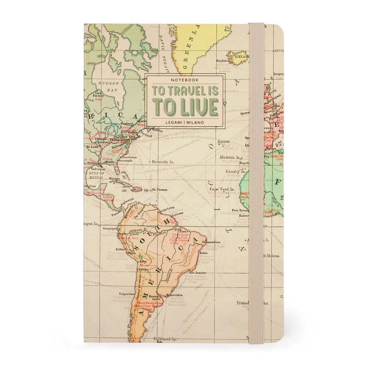 ROKOVNIK LEGAMI PHOTO NOTEBOOK MEDIUM TRAVEL NOTP0100