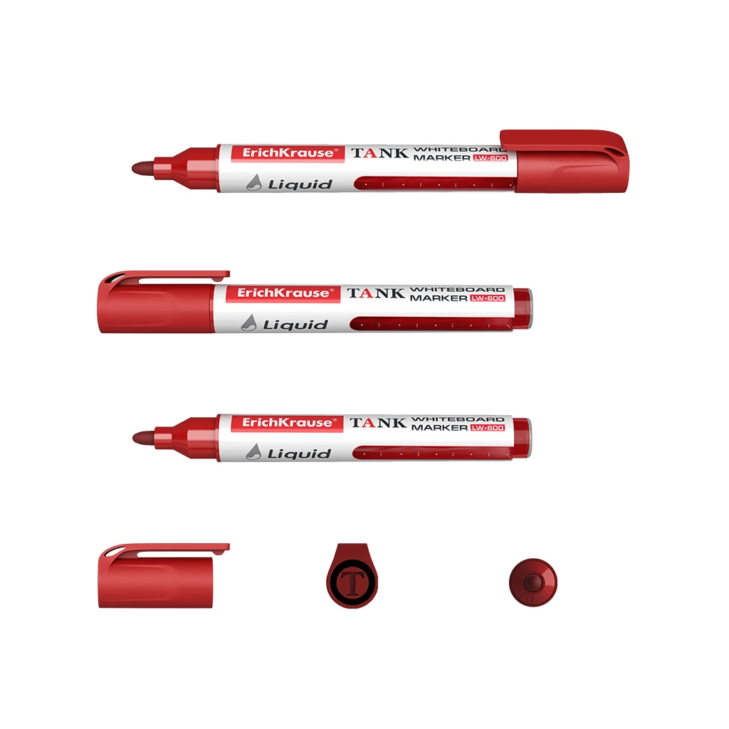 MARKER ZA BIJELU TABLU ERICHKRAUSE CRVENI LW-600 48776 1/10