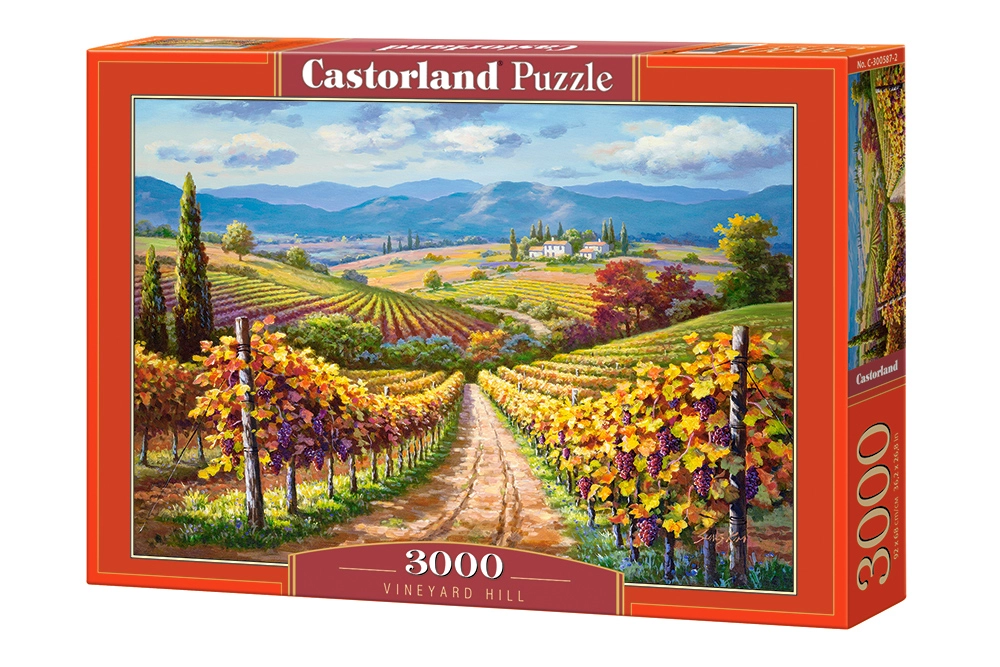 PUZZLE 3000 CASTOR VINEYARD HILL C-300587-2