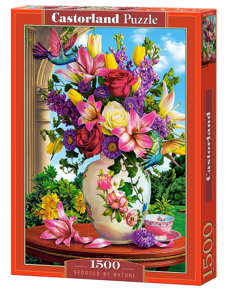 PUZZLE 1500 CASTOR SEDUCED BY NATURE C-152032-2
