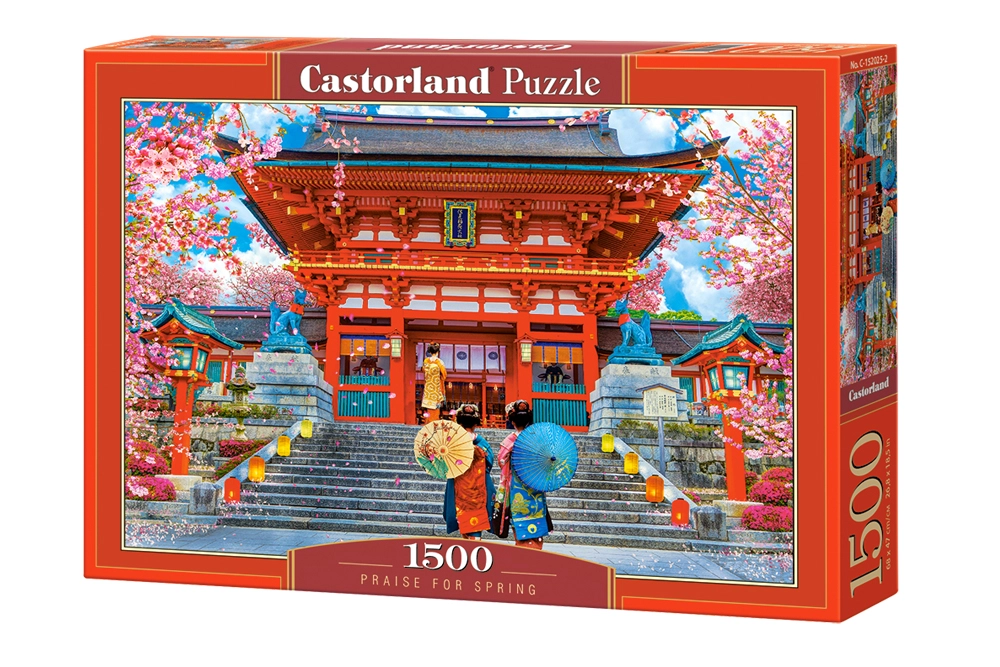PUZZLE 1500 CASTOR PRAISE FOR SPRING C-152025-2