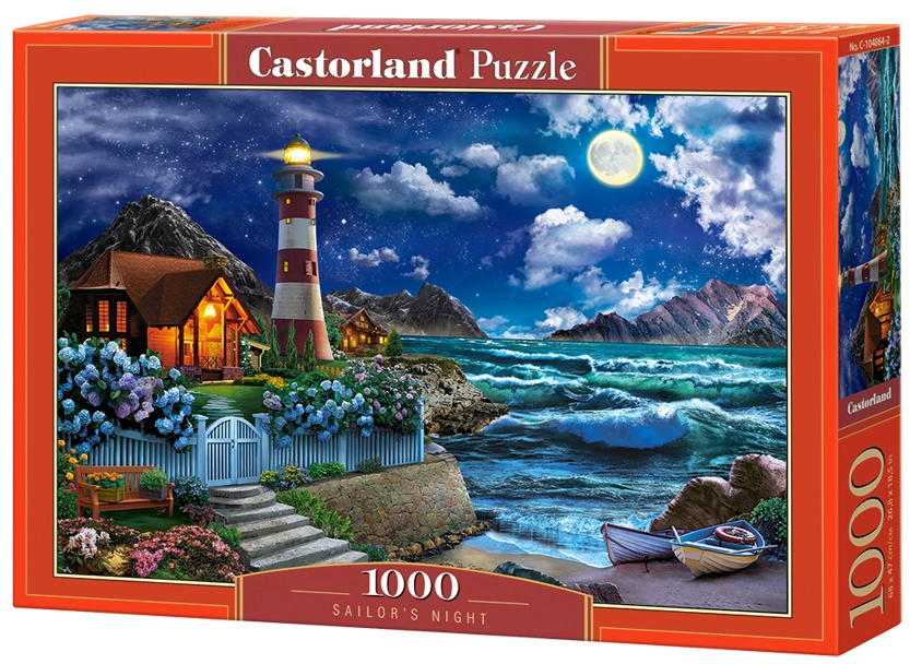 PUZZLE 1000 CASTOR SAILOR NIGHT C-104864-2