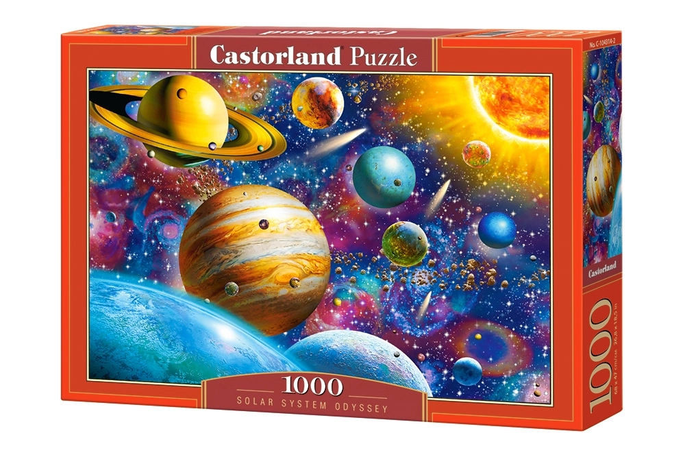 PUZZLE 1000 CASTOR SOLAR SYSTEM ODYSSEY C-104314-2