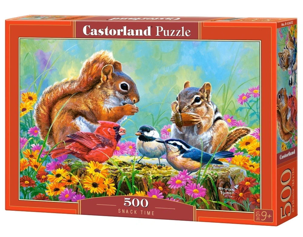 PUZZLE 500 CASTOR SNACK TIME B-53612