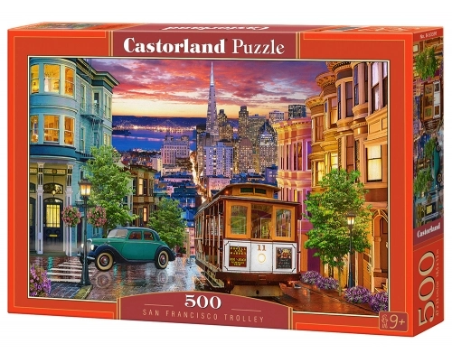 PUZZLE 500 CASTOR SAN FRANCISCO TROLLEY B-53391