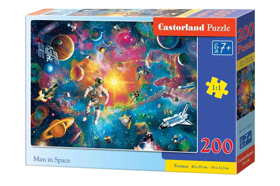 PUZZLE 200 CASTOR MAN IN SPACE B-222261
