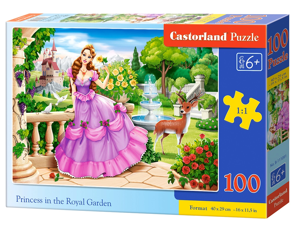 PUZZLE 100 CASTOR PRINCESS IN THE ROYAL GARDEN B-111091
