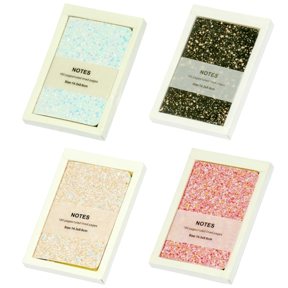 NOTES A6 M&G HAPPY GLITTER 50456