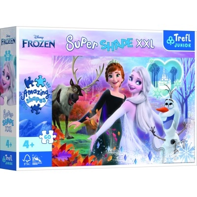 PUZZLE 60 XXL TREFL DANCING SISTERS / DISNEY FROZEN_FSC MIX 70% 50010