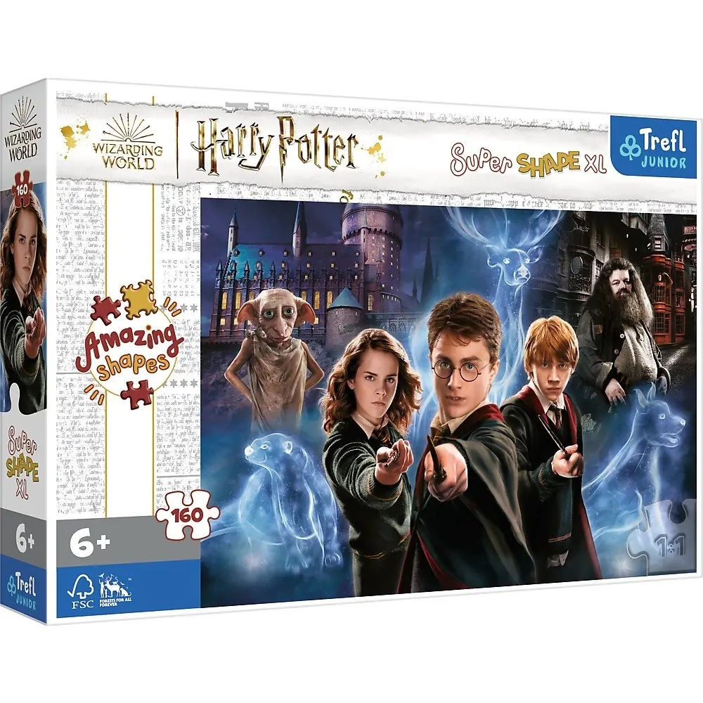 PUZZLE 160 XL TREFL THE MAGIC WORLD OF HARRY POTTER 50034