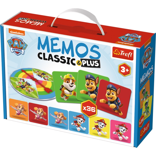 MEMO IGRA TREFL CLASSIC&PLUS PAW PATROL 02269