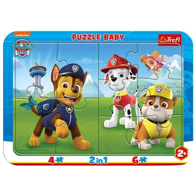 PUZZLE BABY FRAME TREFL HAPPY PAW PATROL / VIACOM PAW PATROL80022