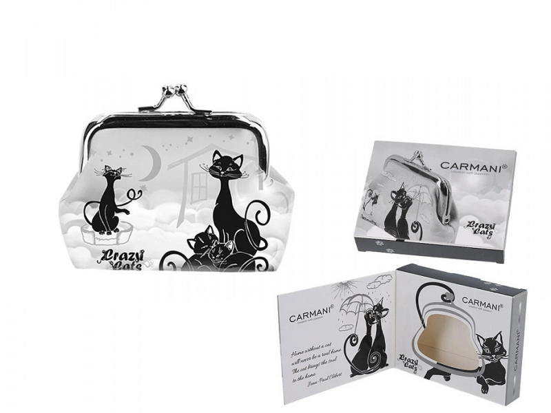 NOVČANIK ZA SITAN NOVAC  HANIPOL CRAZY CATS  021-3811