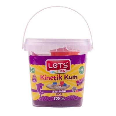 KINETIČKI PIJESAK 500G LETS LJUBIČASTI L-10159 (18)