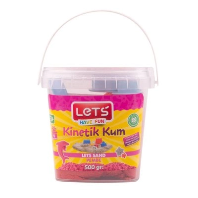 KINETIČKI PIJESAK 500G LETS ROZI L-10160 (18)