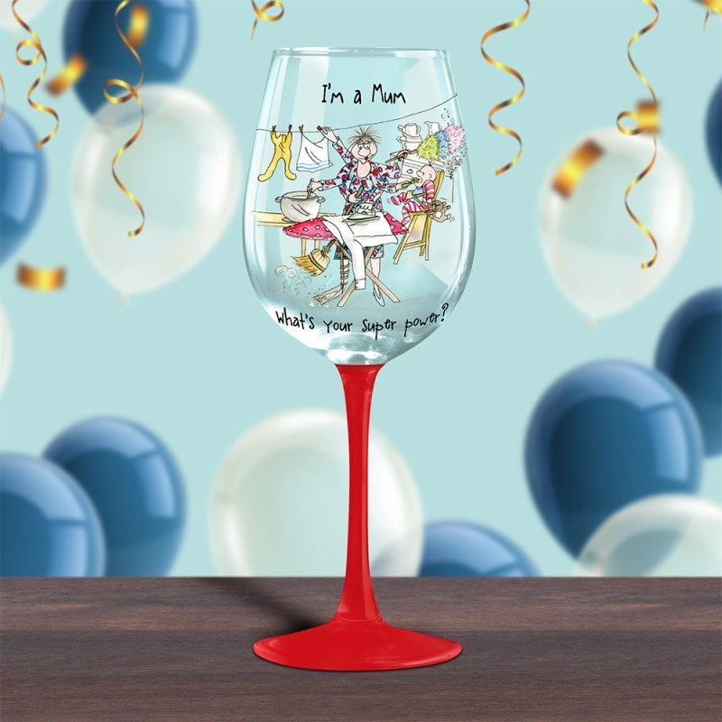 ČAŠA ZA VINO LESSER SUPER MUM LP49690