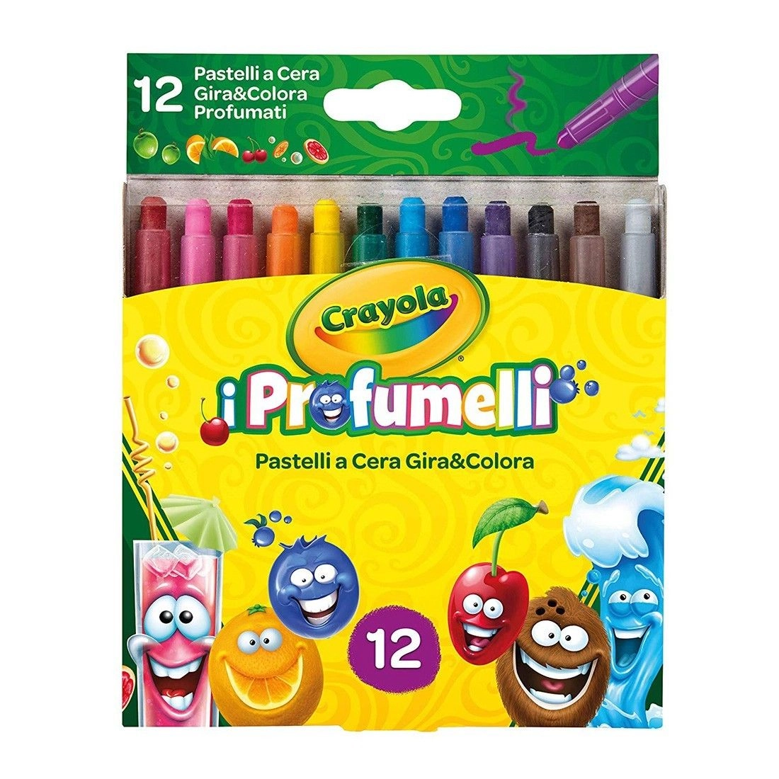 VOŠTANE BOJE MIRIŠLJIVE CRAYOLA 52-9712 12/1