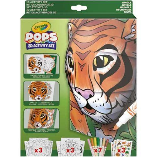 POP SET CRAYOLA JUNGLE 04-2802