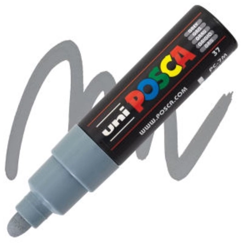 MARKER OBLI UNI POSCA SIVI PC-7M 66937