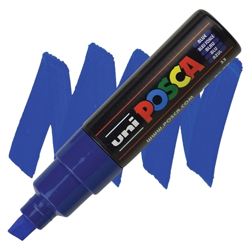 MARKER KOSI UNI POSCA PLAVI PC-8K 3070
