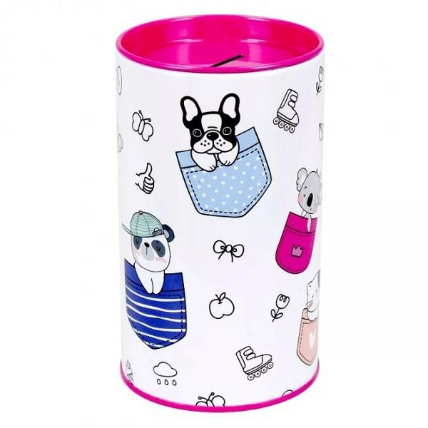 KASICA METALNA EURO-TRADE ROUND 492003