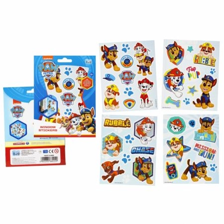 NALJEPNICE ZA PROZOR PAW PATROL EURO-TRADE 16X21CM 514889