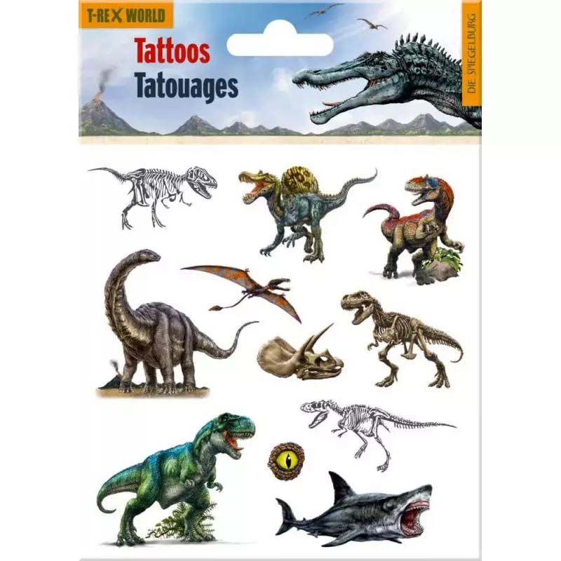 TETOVAŽA PRIVREMENA SPIEGELBURG T- REX 17926