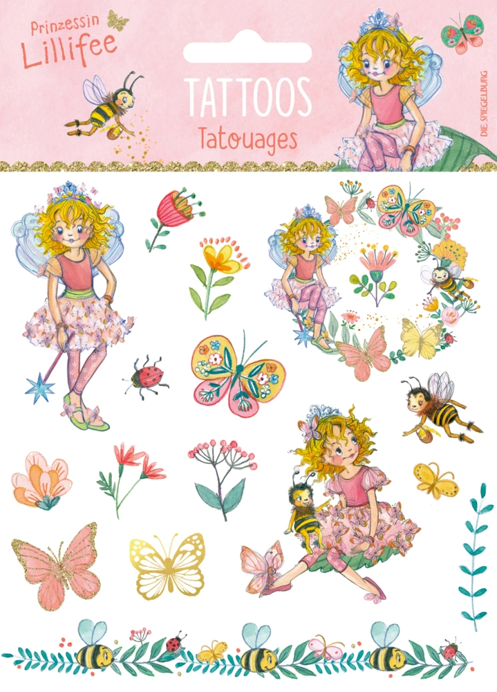 PRIVREMANA TETOVAŽA SPIEGELBURG BUTTERFLY PRINCESS LILLIFEE 18397