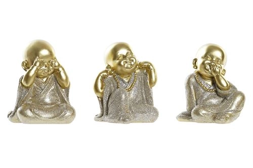 UKRASNA FIGURA MONK ITEM 8,5X7X9,7 3 MOD FD-195435