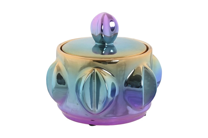 UKRASNA ČINIJA ITEM 15X15X14 IRIDESCENT MULTICOLORED JR-209856