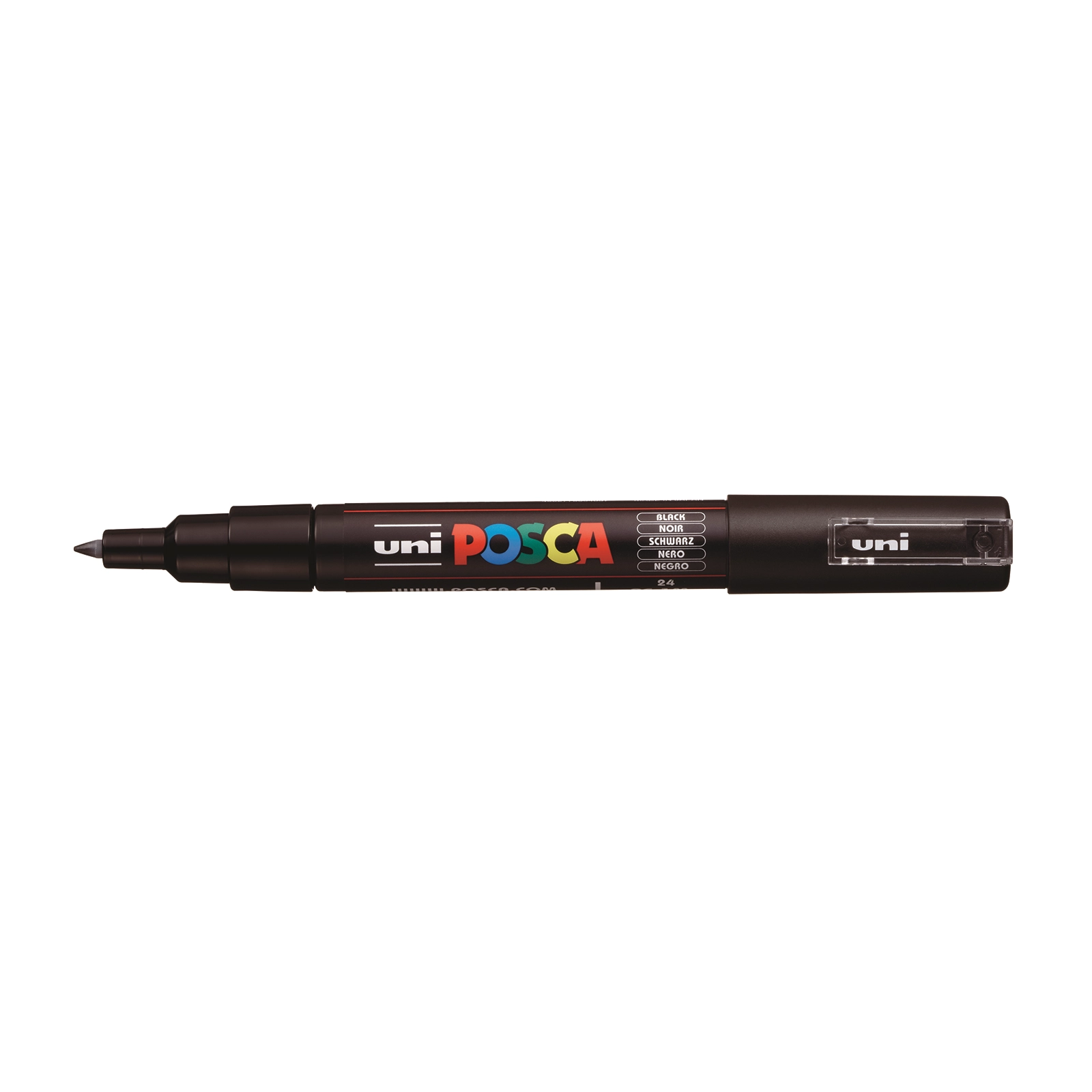 MARKER 0.7 UNI POSCA CRNI PC-1M 48859