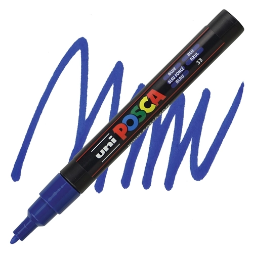 MARKER 0.7 UNI POSCA PLAVI PC-3M 3066