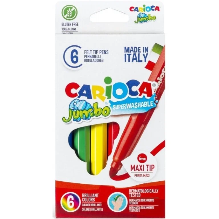 FLOMASTERI JUMBO CARIOCA 40568 6/1