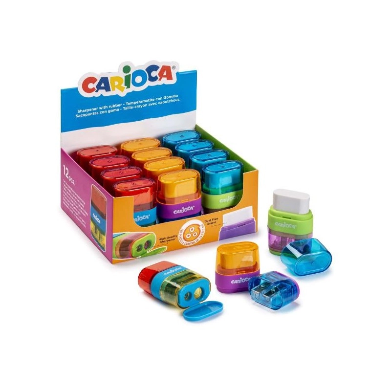 OŠTRALJKA SA 2 RUPE I GUMICA CARIOCA 43108