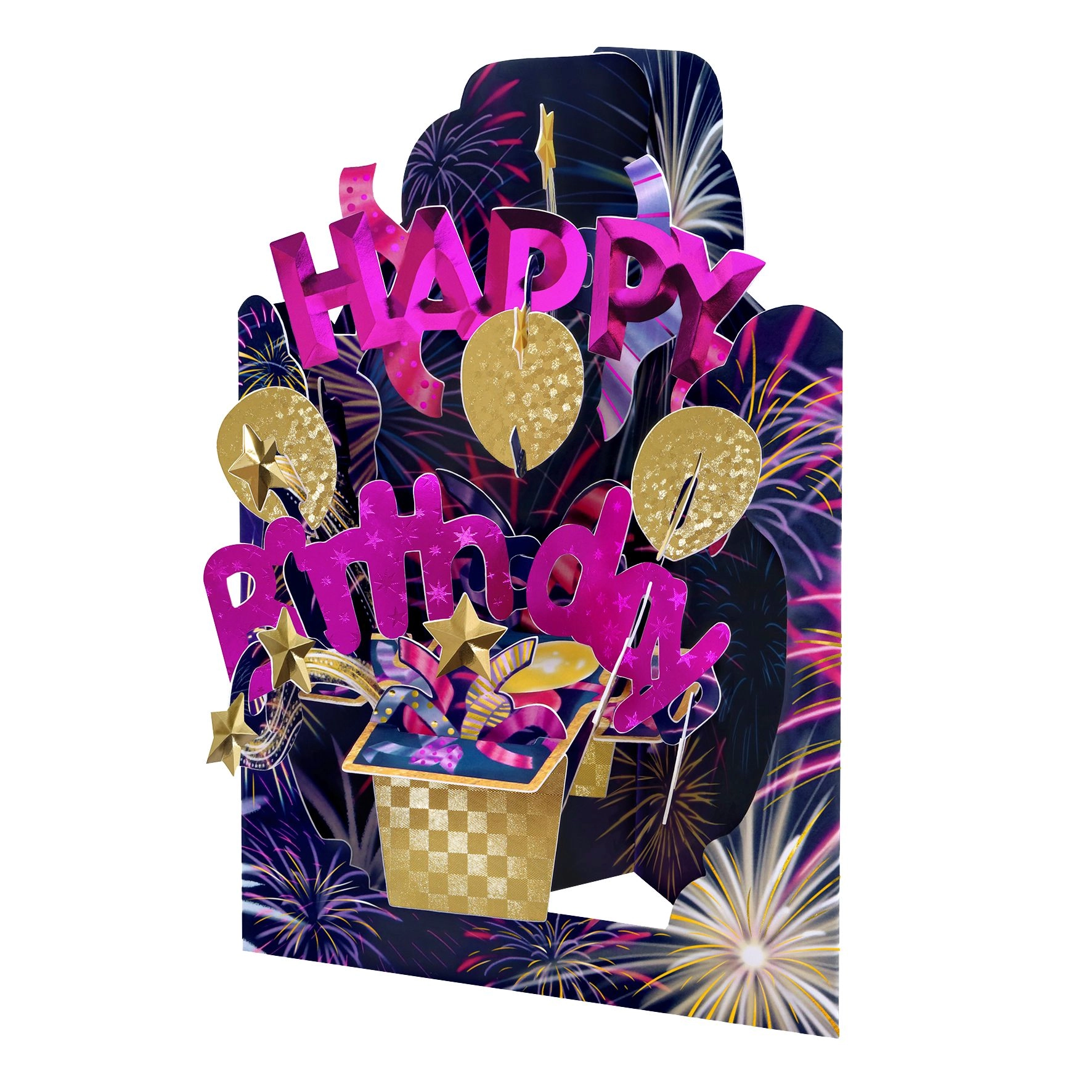 ČESTITKA SANTORO SWING CARDS HAPPY BIRTHDAY XSC200
